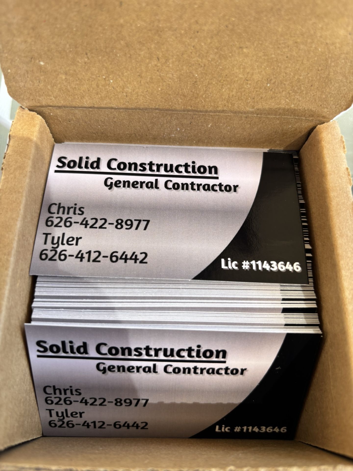 Custom Business Cards