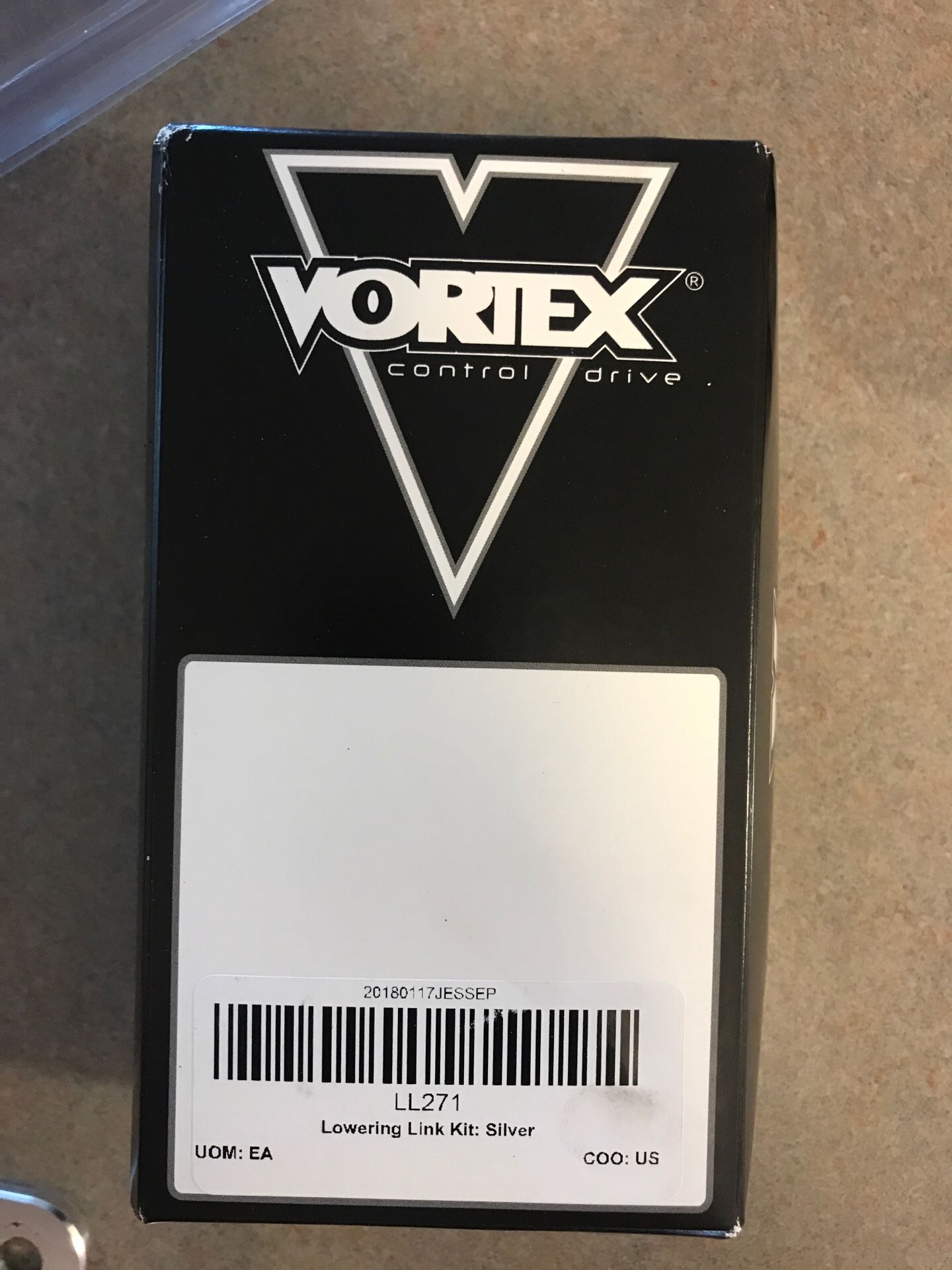 Vortex lowering kit