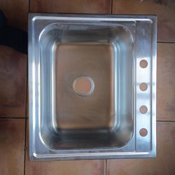 Elkay Drop in Single Basin Stainless Steel Kitchen Sink