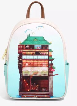Loungefly Studio Ghibli Spirited Away Bathhouse Mini Backpack