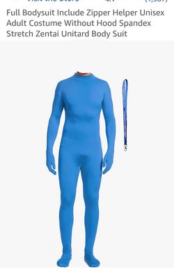 Unisex light Blue body suit