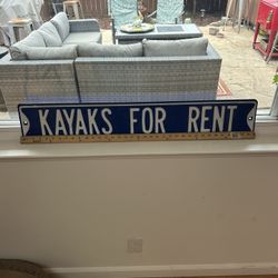 Blue And White Porcelain Sign