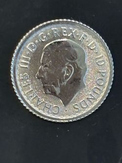 1/10 oz Platinum Britannia Coin – Charles III – Platinum Bullion