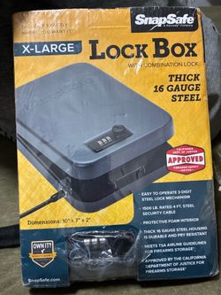 XL Lock Box