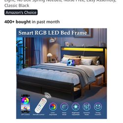 Queen Bed Frame Still In Box 