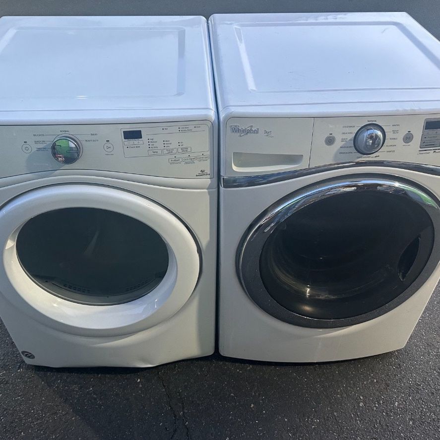 Free Delivery Whirpool Washer And Dryer Work Great