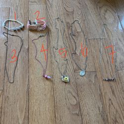 Necklaces And Bracelets (READ DESCRIPTION) 