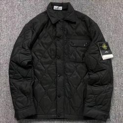 Stone Island Compass Badge Quilted Jacket