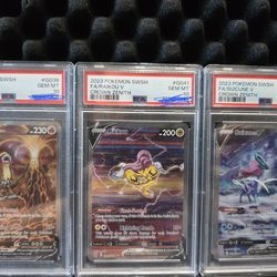 Trio entei suicune and raikou psa 10 crown zenith