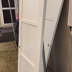 Solid Wood Doors (Qty 3) 