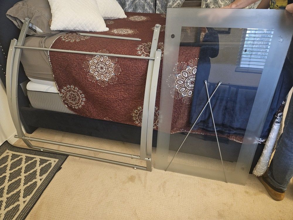 Glass Top Desk / Table