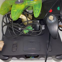 Nintendo 64 With 8 Games 