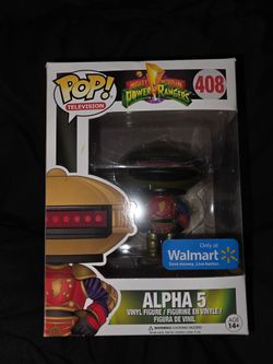 Funko Pop Alpha 5 Mighty Morphin Power Rangers #408
