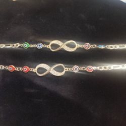 Infinity Laminate Gold New  Bundle Bracelet 