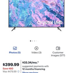 Brand New Tv Samsung 65 Inch 
