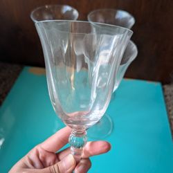 Crystal Wine Glasses. 