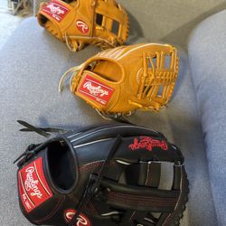 Rawlings Baseball Gloves 