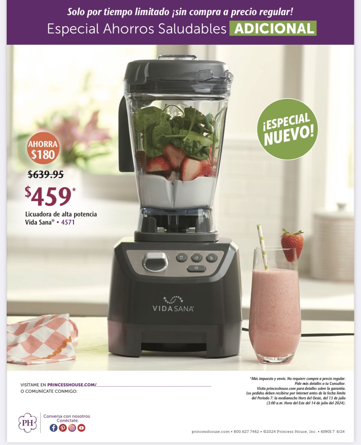 Licuadora Princess House