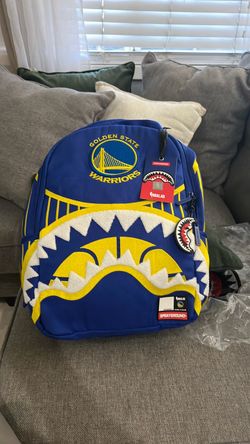 Sprayground NBA Golden State Warriors Shark Backpack