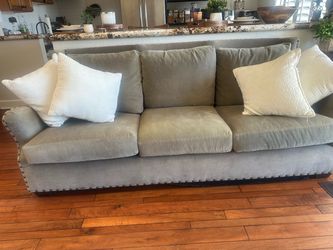 Beautiful greenish couch