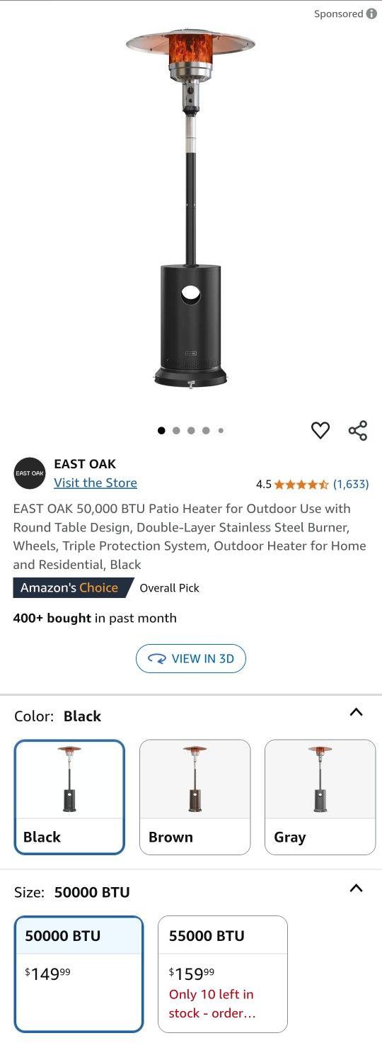 Outdoor Patio Heater