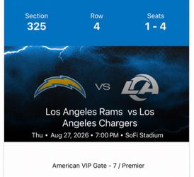 Chargers vs Rams