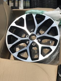 Rims 22x9 for $170 each the hole sale for $640