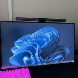 Acer 240Hz Monitor (Like New) w/ Box + Free Light Bar Included