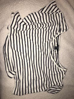 Forever 21 striped Crop top