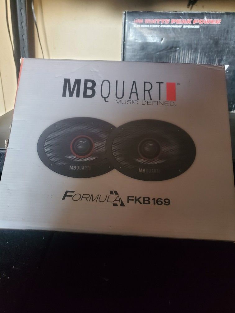 MB Quart 6x9 Door Speakers