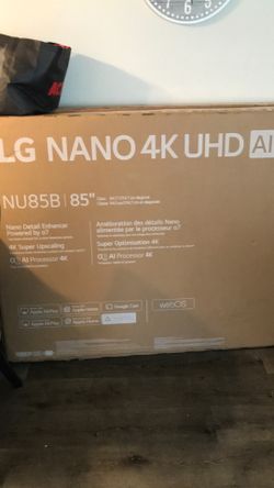 AI tv 85’ inch