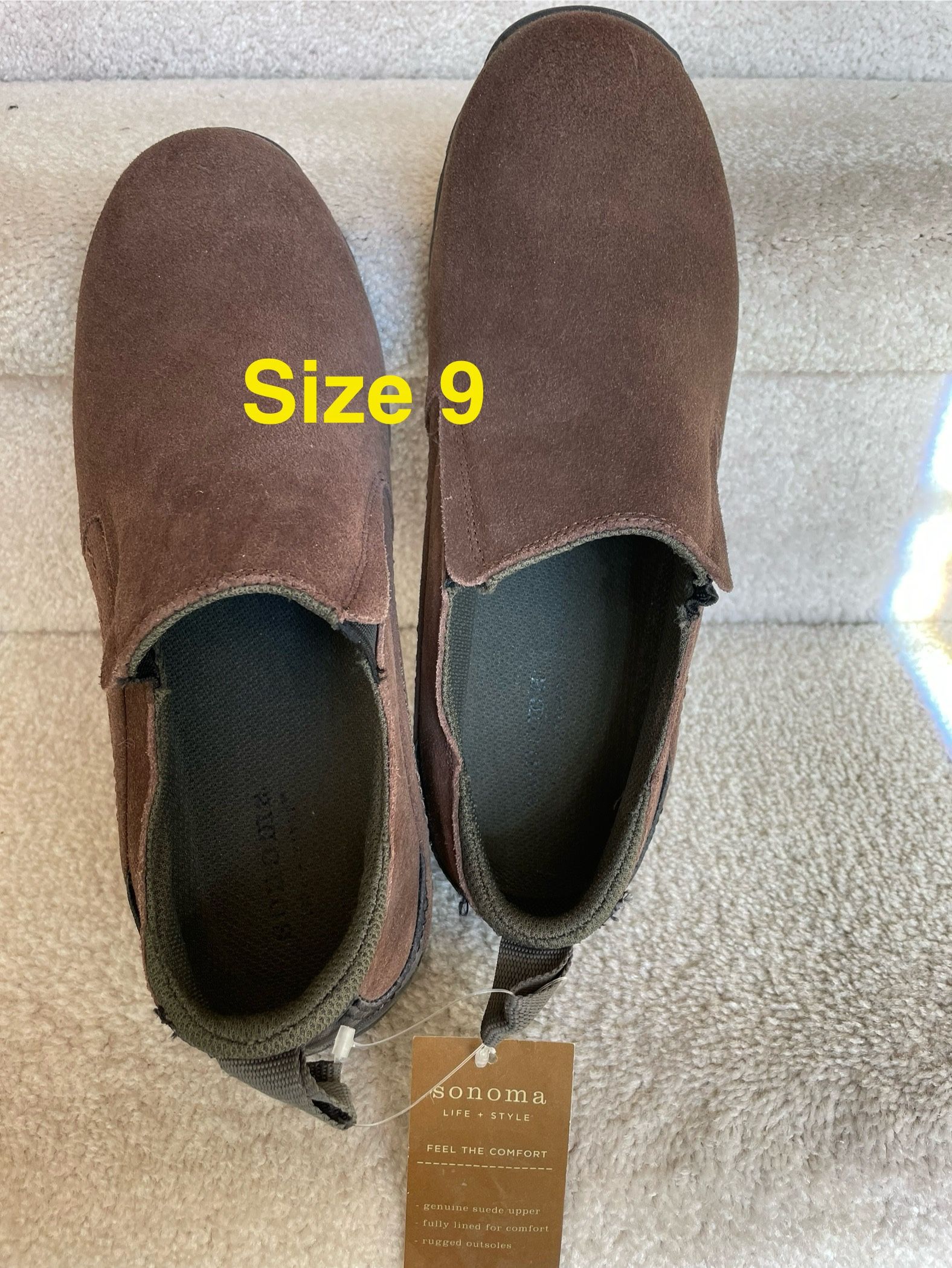 Men’s Sonoma Suede Leather Slip on Shoes