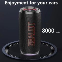 New 50 Watt Bluetooth Speaker Large Battery 8,000 Ma