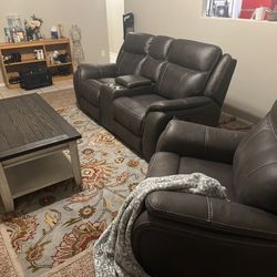 Couch And Recliner