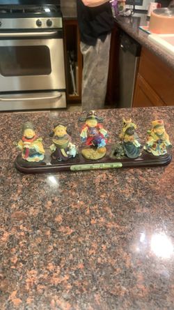 Rare Vintage Chinese hand painted children figures
