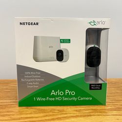 New Unopened Arlo Pro - Wireless Home Security Camera System with Siren