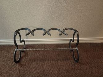 Horseshoe Boot Rack