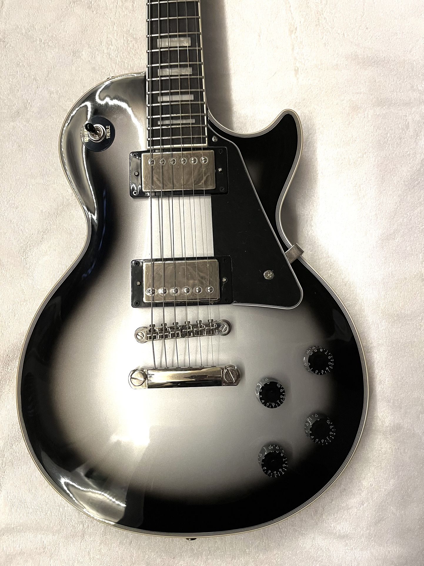 Epiphone Les Paul Custom Silverburst
