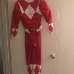 Power Ranger Red Costume 