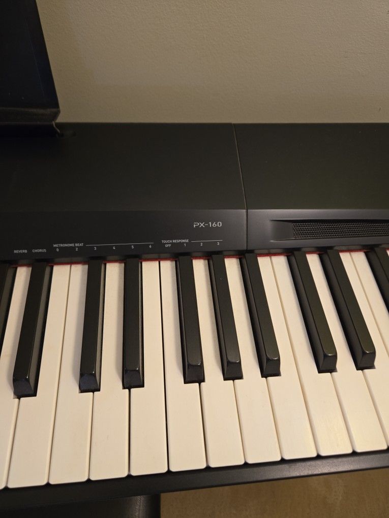Casio PX160 Privia Digital Keyboard, Black