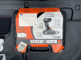 New Black And Decker Power Drill