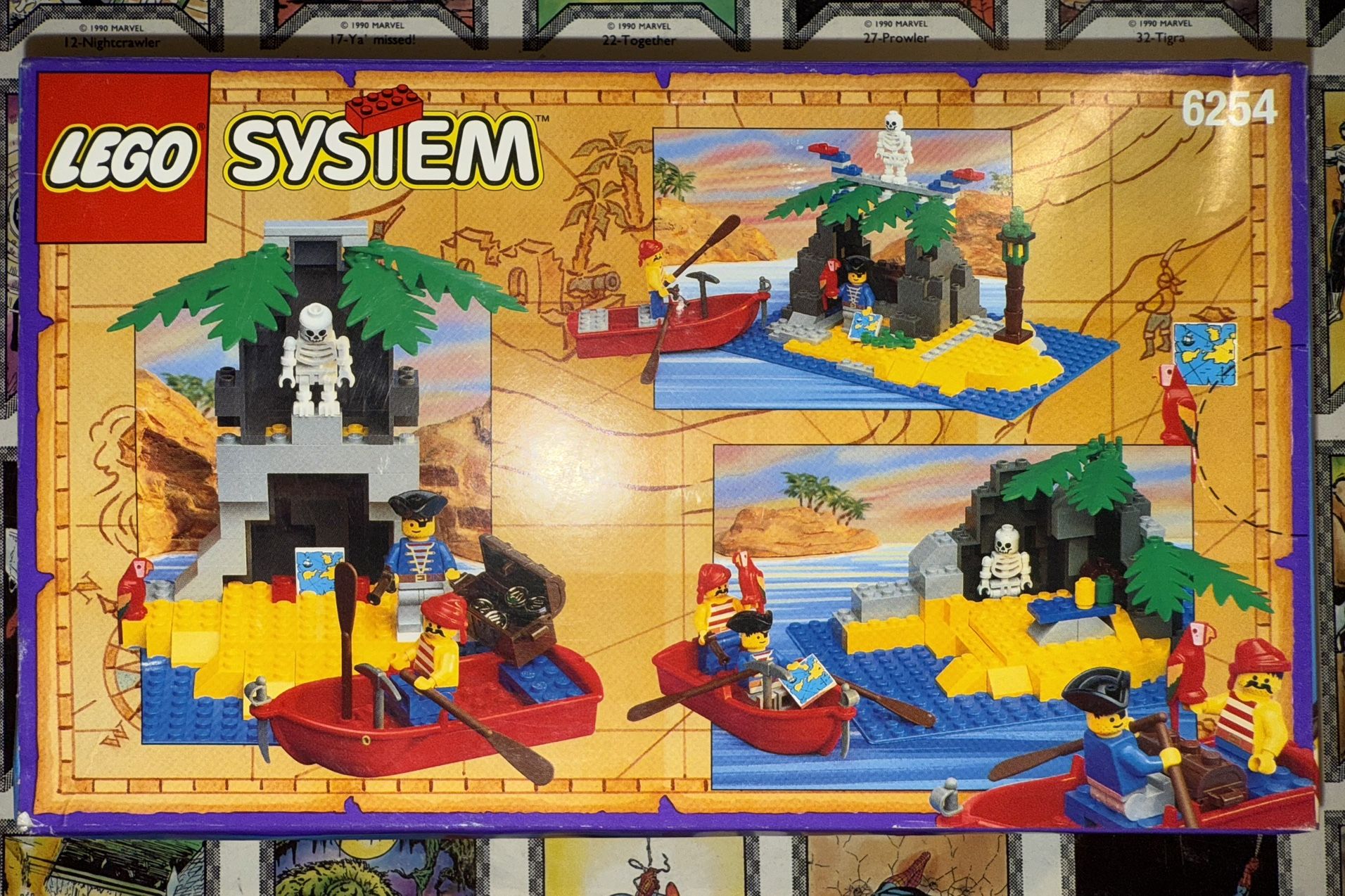 LEGO 1995 ROCKY REEF #6254