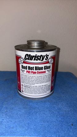 Christy’s Red Hot Blue Glue PVC Pipe Cement