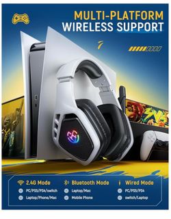 Tatybo Auriculares inalámbricos para juegos