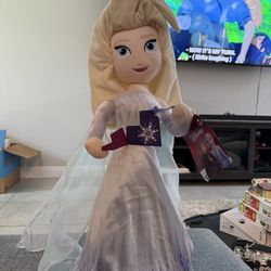 Frozen Elsa Stuffed Doll For Kids