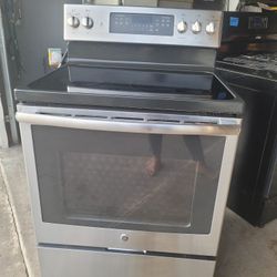 Stove GE Electric Stainless Steel With WARRANTY 