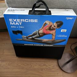 Exercise Mat. Padded Mat 24 x 72 Inches