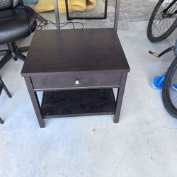 IKEA nightstand or end table with a drawer