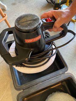 Craftsman 10-inch Buffer / Polisher with Hard Case Tools