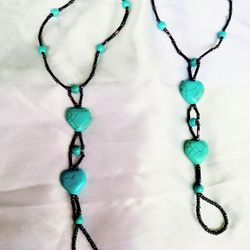 Ankle Bracelet With Toe Connector